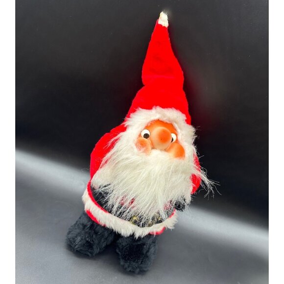Rennoc Other - Vintage Santa Claus Kitschy Christmas Stuffed Plush Rennoc 1980s Santakin Doll